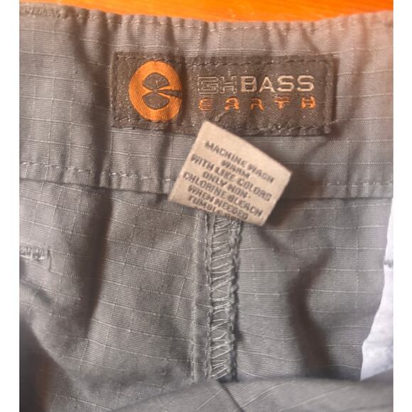 GH Bass Earth Cargo Shorts Tan Mens Vacation Summer Utility Trekking Size 38 - Picture 5 of 5